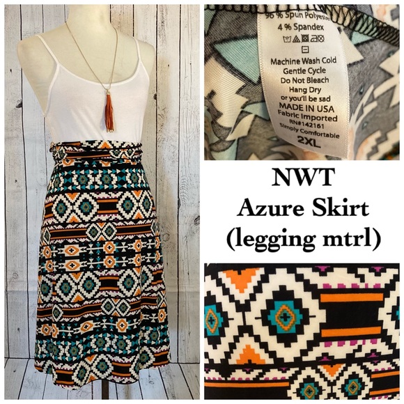 HP!🎉NEW! LLR Azure Skirt - Picture 11 of 11